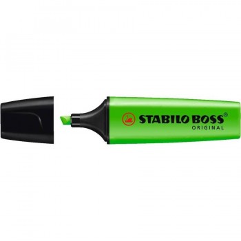 Rotulador fluorescente verde STABILO BOSS ORIGINAL
