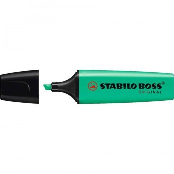 Rotulador fluorescente turquesa STABILO BOSS ORIGINAL