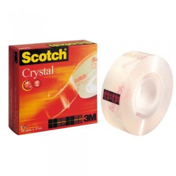 CINTA ADHESIVA CRISTAL 33MX19MM. SCOTCH