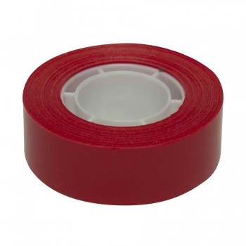 Cinta adhesiva PP en rollo 19mmx33m roja Apli