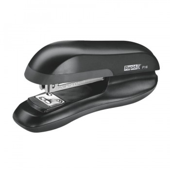 GRAPADORA SOBREMESA 20 HOJAS PLÁSTICO F16 DE CARGADOR MEDIANO RAPID NEGRO
