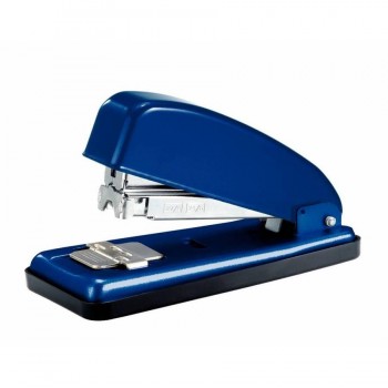 Grapadora sobremesa 30 hojas metálica azul Petrus 226