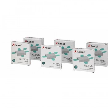 Grapas N23 23/13 Rexel - caja 1000u