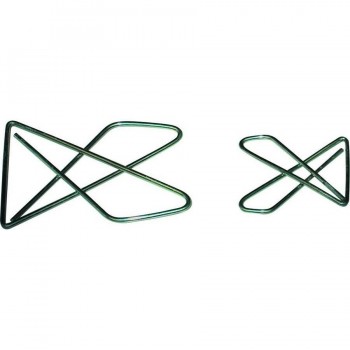 CLIPS MARIPOSA Nº10 40MM. UMEC/APLI C/50U