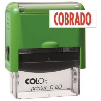 SELLO FÓRMULA COMERCIAL ENTINTADO AUTOMÁTICO COBRADO TRODAT