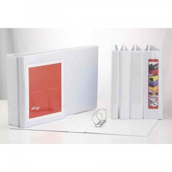 CARPETA CANGURO BASICA A4  4 AN 25 MM BLAN ESSELTE/PARDO