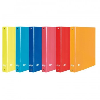 Carpeta Folio plantado 4 anillas 40 mm. colores su
