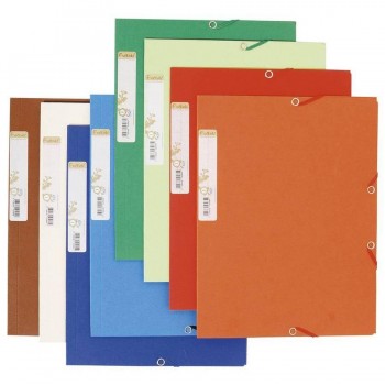 CARPETA GOMAS CARTON A4 SOLAPAS ROJO FOREVER EXACOMPTA