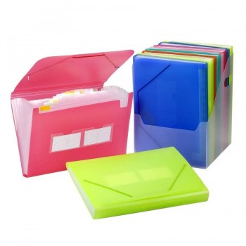 CARPETA FUELLE PP FOLIO 13 DPTO. AZUL TRANSLUCIDO CARCHIDEA