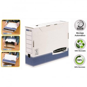 CAJA ARCHIVO DEFINITIVO AUTOMÁTICO TAMA?O FOLIO R-KIVE PRIMA FELLOWES