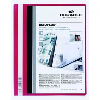 DOSSIER FASTENER PERSONALIZABLE A4 ROJO DURAPLUS DURABLE