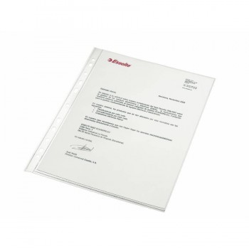 FUNDA A4 PP CRISTAL 120MICRAS UDS