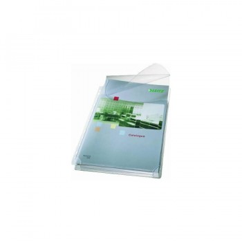 FUNDA PVC A4 FUELLE Y SOLAPA 11 AGUJEROS MULT 5UDS
