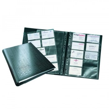 TARJETERO ANILLAS A4 200 TARJETAS VISIFIX CENTIUM DURABLE