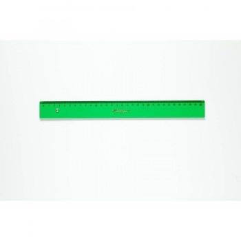 REGLA TECNICA 30 CM FABER VERDE