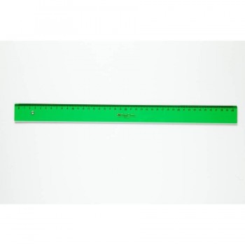 REGLA PLASTICO 40CM. FABER VERDE
