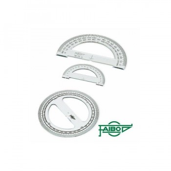 CIRCULO 12CM TRANSPARENTE BOLSA INDIVIDUAL FAIBO