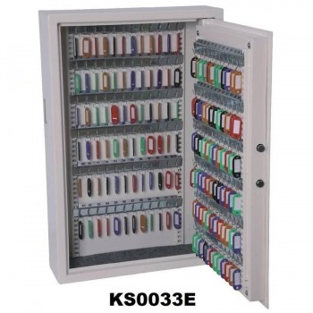 ARMARIO SEGURIDAD DE LLAVES PARA 144 LLAVES KS0033E 66X43X13CM 20KG PHOENIX