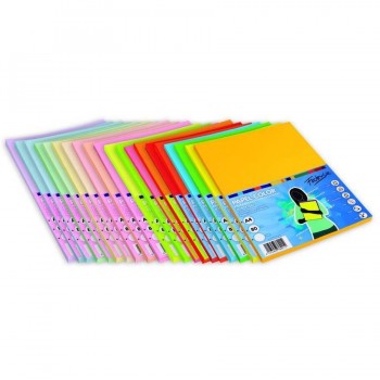 PAPEL 80G A4 100H SURT.