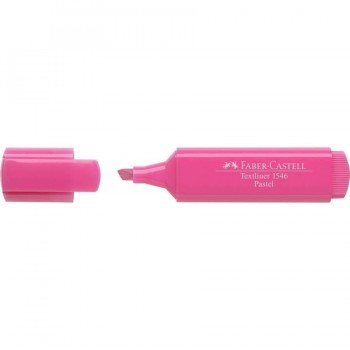 Rotulador fluorescente pastel rosa Textliner 1546 Faber Castell