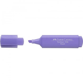 Rotulador fluorescente pastel lila Textliner 1546 Faber Castell