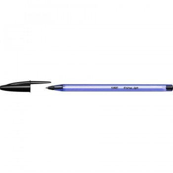 BOLIGRAFO BIC CRISTAL SOFT NEGRO