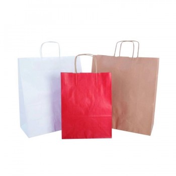 BOLSA KRAFT ROJA 35X16X40 50 UN. APLI