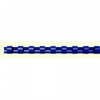 CANUTILLO PLASTICO 25MM AZUL CJ.50U FELLOWES