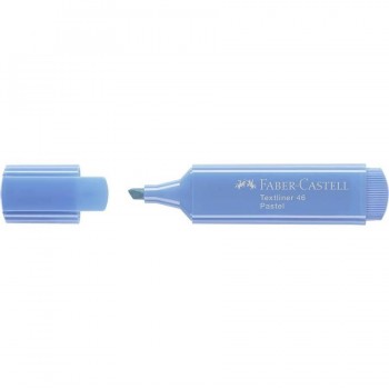 Rotulador fluorescente pastel azul ultramar Textliner 1546 Faber Castell