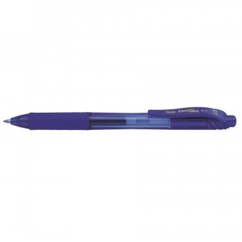 BOLÍGRAFO RECTRÁCTIL AZUL CON PUNTA DE BOLA PENTEL