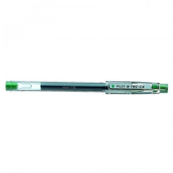 ROLLER TINTA GEL PUNTA AGUJA 0,4 MM. VERDE PILOT G TEC C4