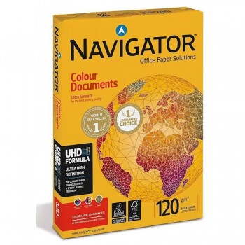 PAPEL A3 120G NAVIGATOR COLOUR DOCUMENTS 500H