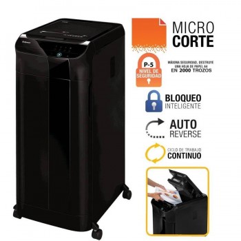 Destructora Automática AutoMax  Microcorte 600M de 2x12mm