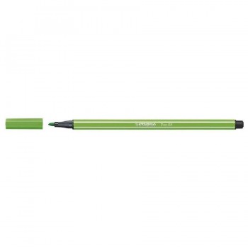 ROTULADOR STABILO ACUARELABLE PEN 68 VERDE PRADO 1 MM