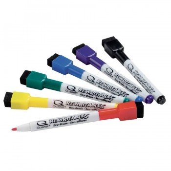 Rotulador mini Quartet borrado en seco pack 6 Nobo
