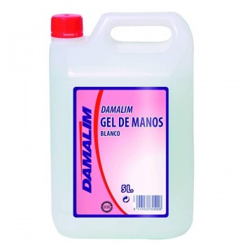 GEL DE MANOS BLANCO DAMALIN 5 LITROS