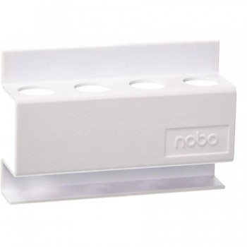 PORTA ROTULADORES MAGNETICO CAPACIDAD 4 UD 8X12X3,20CM