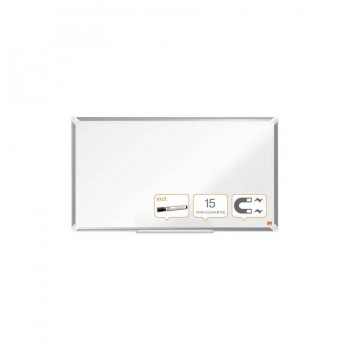 PIZARRA NOBO PREMIUM PLUS DE FORMATO PANORÁMICO ACERO LACADO DE 40\c 89X50CM BLANCO