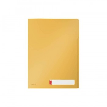 PACK 3 DOSIERES PRIVACIDAD LEITZ COSY CON 3 PESTAÑAS A4 AMARILLO