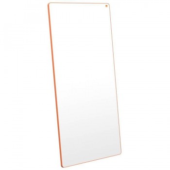 PIZARRA BLANCA EXTRAÍBLE Y PORTÁTIL 1800 X 900 MM - MARCO NARANJA NOBO