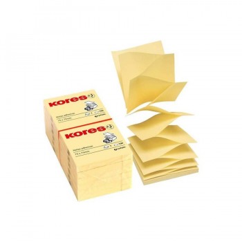 Notas adhesivas Zig-Zag 75x75mm. 100 hojas Ofiexperts