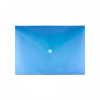 Sobre A3 PP cierre de velcro 435x310 mm azul. Office Box