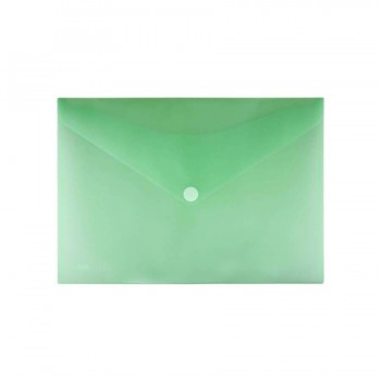 Sobre A3 PP cierre de velcro 435x310 mm verde. Office Box