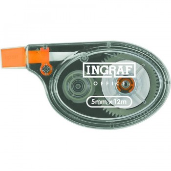 CINTA CORRECTORA INGRAF OFFICE LATERAL 5MM X 12 M POESSA