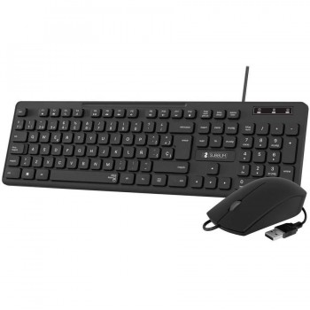 Combo con cable Business Slim silencioso - teclado y ratón