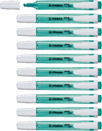 Rotulador fluorescente STABILO swing cool pastel - Toque de turquesa