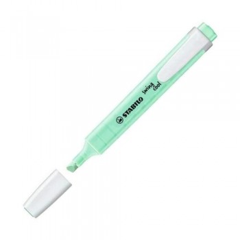 Rotulador fluorescente STABILO swing cool pastel Verde Pizca de menta