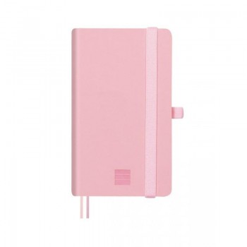 CUADERNO NEXO TAPA DURA A5 LISO ROSA+