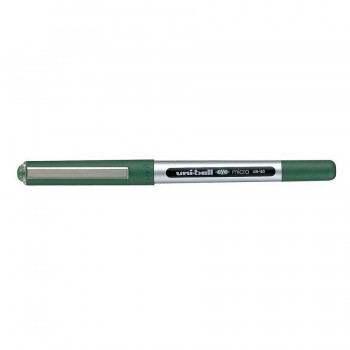 ROLLER TINTA LÍQUIDA PUNTA BOLA 0,5 MM VERDE UNI BALL UB150
