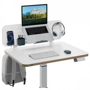 Panel organizador de escritorio con soporte para portátil